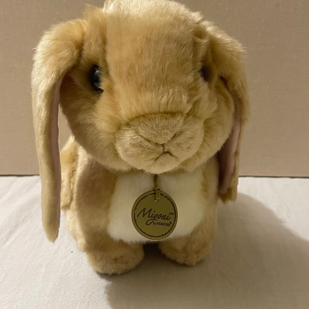 Aurora Miyoni Tan Lop Eared Bunny Rabbit‎ Plush Stuffed Animal 8 inch 2019